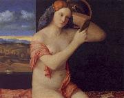 Giovanni Bellini, Young Woman at her Toilet